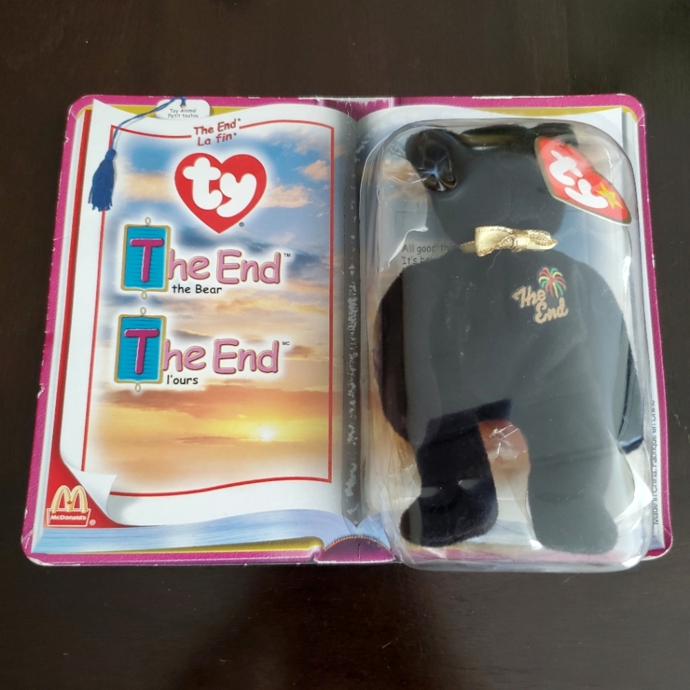 TY The End Teenie Beanie Baby